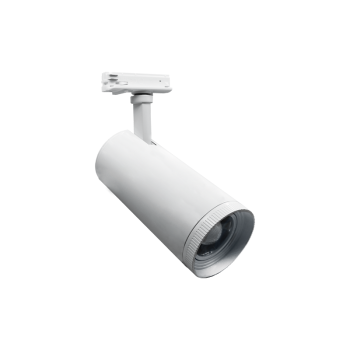 WHITE LED COB TRACK LUMINAIRE AIMY 30W 3000K 1-PH 25-50° 3150LM 230V Ra80 WHITE LED COB TRACK LUMINAIRE AIMY 30W 3000K 1-PH 25-50° 3150LM 230V Ra80