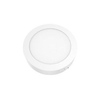 LED SLIM PANEL WHITE ROUND CEIL.12W 3000K 1040Lm Φ160 230V AC Ra80