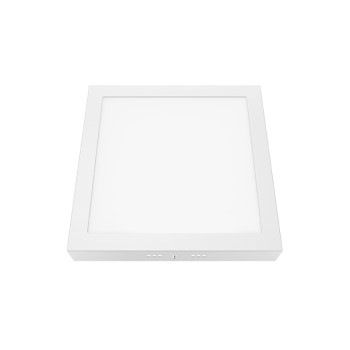 LED SLIM PANEL WHITE SQUARE CEIL.18W 4000K 1730Lm 208mm 230V AC Ra80