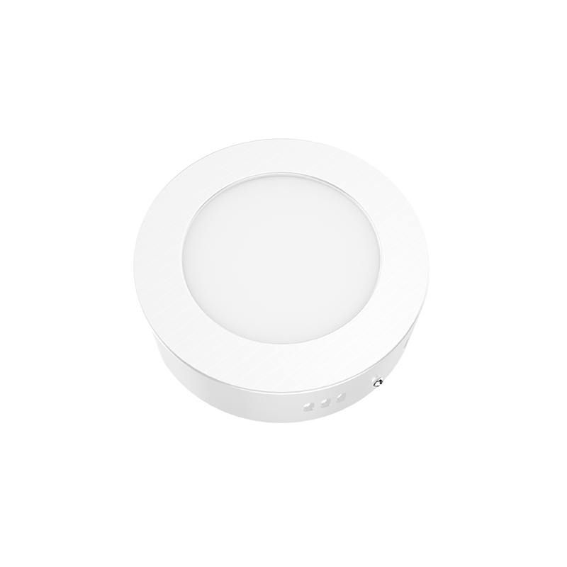 LED SLIM PANEL WHITE ROUND CEIL. 6W 4000K 470Lm Φ117 230V AC Ra80