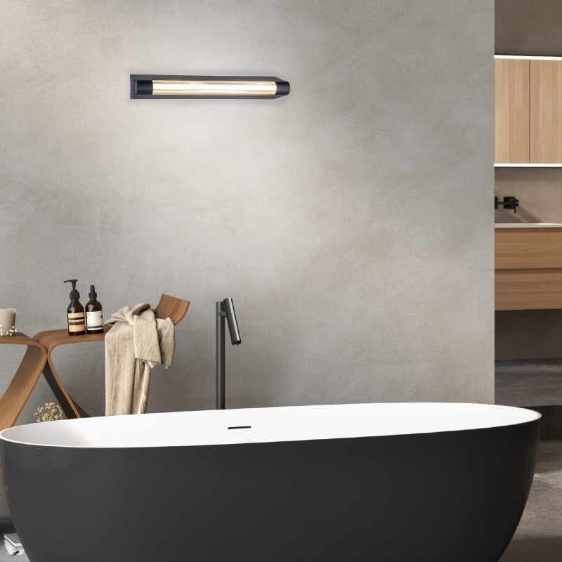 IMPERIAL-ΦΩΤΙΣΤΙΚΟ ΕΠΙΤΟΙΧΙΟ ΑΜΜΩΔΕΣ ΜΑΥΡΟ ΑΛΟΥΜΙΝΙΟΥ LED SMD 9W 3000K 405LM IP20 400x78x60mm