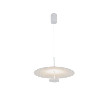 LOFTY-ΦΩΤΙΣΤΙΚΟ ΚΡΕΜΑΣΤΟ ΑΜΜΩΔΕΣ ΑΣΠΡΟ ΑΛΟΥΜΙΝΙΟΥ LED SMD 12W 2700Κ 840LM IP20 Φ450x1500mm