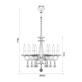 ^ΚΡΕΜ Φ/Σ 8ΧΕ14 ΣΑΜΠΑΝΙΖΕ ΚΡΥΣΤΑΛΛΟ+ΧΡΥΣΟ ΜΕΤΑΛΛΟ Φ59ΧΗ178CM LOMPELIA ^ΚΡΕΜ Φ/Σ 8ΧΕ14 ΣΑΜΠΑΝΙΖΕ ΚΡΥΣΤΑΛΛΟ+ΧΡΥΣΟ ΜΕΤΑΛΛΟ Φ59ΧΗ178CM LOMPELIA