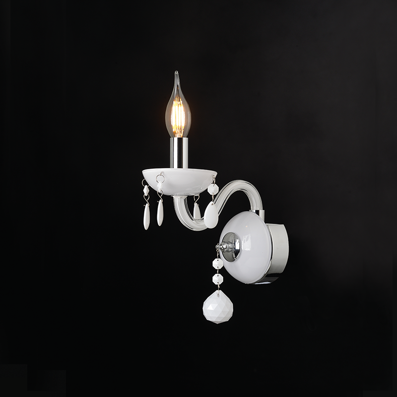 NETTO ΕΠΙΤΟΙΧΟ Φ/Σ 1ΧΕ14 ΛΕΥΚΟ ΚΡΥΣΤΑΛΛΟ+ΧΡΩΜΙΟ ΜΕΤΑΛΛΟ 20X32CM TULIA NETTO ΕΠΙΤΟΙΧΟ Φ/Σ 1ΧΕ14 ΛΕΥΚΟ ΚΡΥΣΤΑΛΛΟ+ΧΡΩΜΙΟ ΜΕΤΑΛΛΟ 20X32CM TULIA