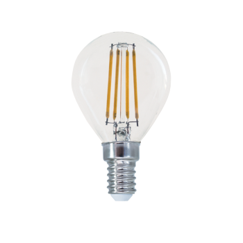 LED FILAMENT E14 STEP-DIM G45 4W 2700K 230V AC 570LM RA80