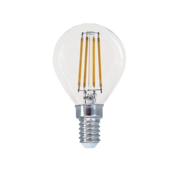 LED FILAMENT E14 DIM G45 5W 2700K 230V AC 680LM RA80