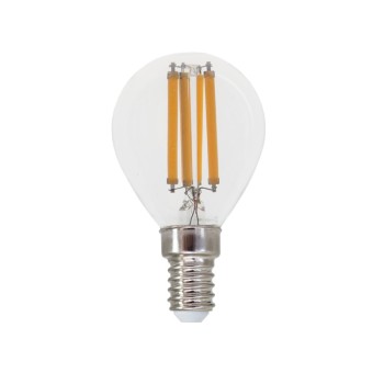 LED FILAMENT E14 G45 6W 4000K 230V AC 770LM RA80