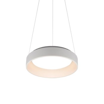 ^ΚΡΕΜΑΣΤΟ Φ/Σ LED 34W 3000K 1700LM ΛΕΥΚΟ ΜΕΤΑΛΛΙΚΟ D45XH120CM APOLLO