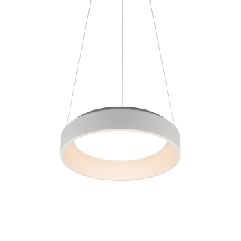 ^ΚΡΕΜΑΣΤΟ Φ/Σ LED 34W 3000K 1700LM ΛΕΥΚΟ ΜΕΤΑΛΛΙΚΟ D45XH120CM APOLLO