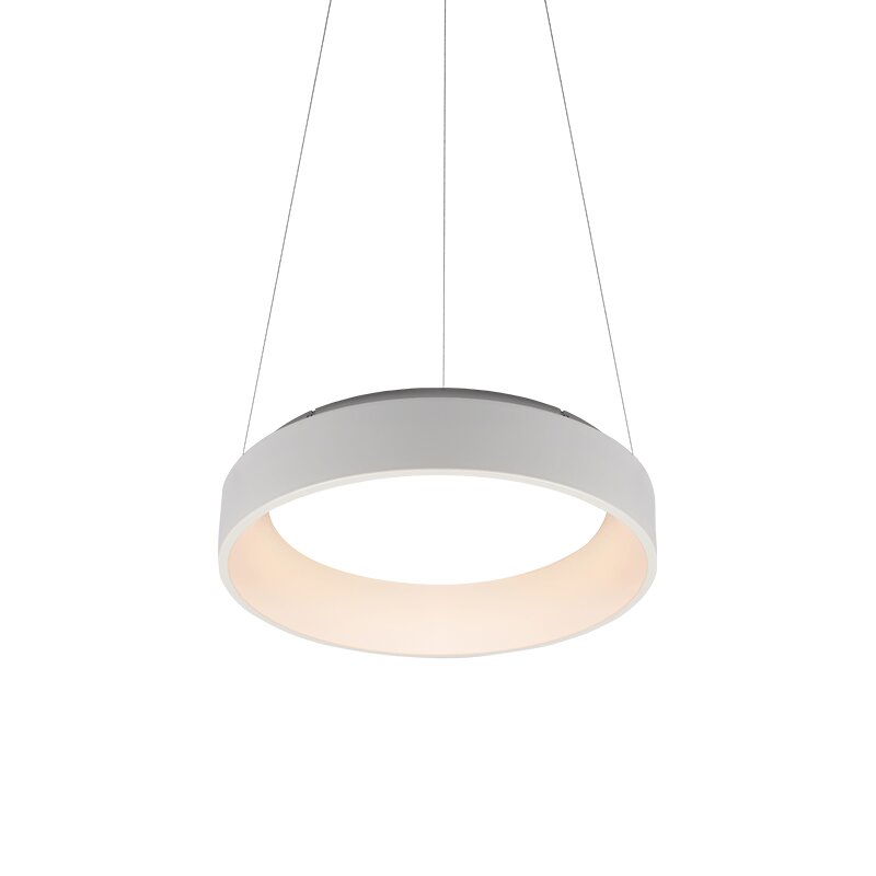 ^ΚΡΕΜΑΣΤΟ Φ/Σ LED 34W 3000K 1700LM ΛΕΥΚΟ ΜΕΤΑΛΛΙΚΟ D45XH120CM APOLLO