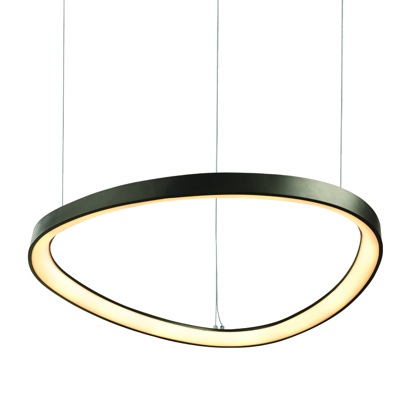 ΚΡΕΜΑΣΤΟ Φ/Σ LED 44W CCT 4670LM HARMONY ΜΑΥΡΟ ΑΛΟΥΜΙΝΙΟ IP20 D60XH120CM