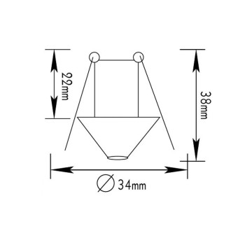 # ΣΠΟΤ ΧΩΝ. BS3153A G4 ΛΕΥΚΟ ΚΩΝΟΣ # ΣΠΟΤ ΧΩΝ. BS3153A G4 ΛΕΥΚΟ ΚΩΝΟΣ