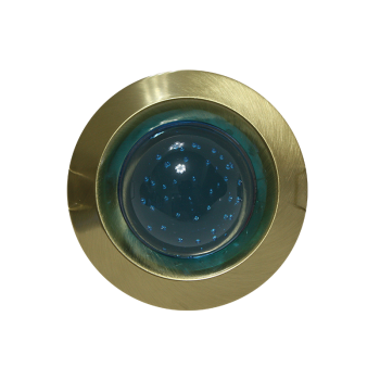 # ΣΠΟΤ Νο3181 ΧΡΥΣΟ ΜΑΤ-ΜΠΛΕ ΓΥΑΛΙ