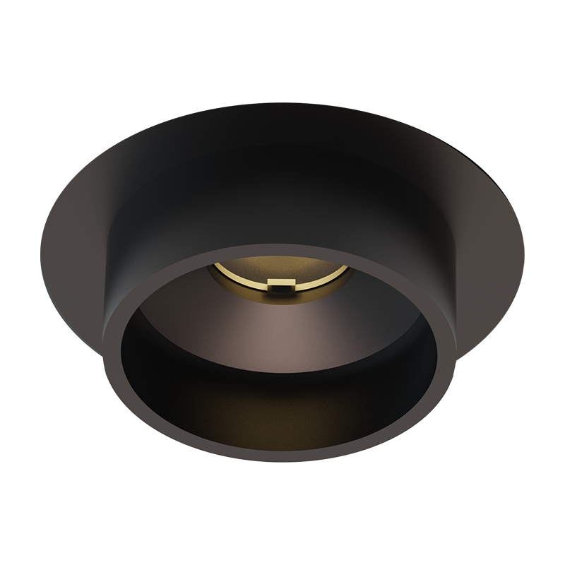 CAPISUR-ΠΡΟΣΟΨΗ 3 ΓΙΑ ΣΠΟΤ ΧΩΝΕΥΤΟ ΜΑΥΡΟ ΑΛΟΥΜΙΝΙΟΥ ΝΤΟΥΛΑΠΑΣ (Φ32-Φ22.4MM)X8MM (EXTERIOR PART)