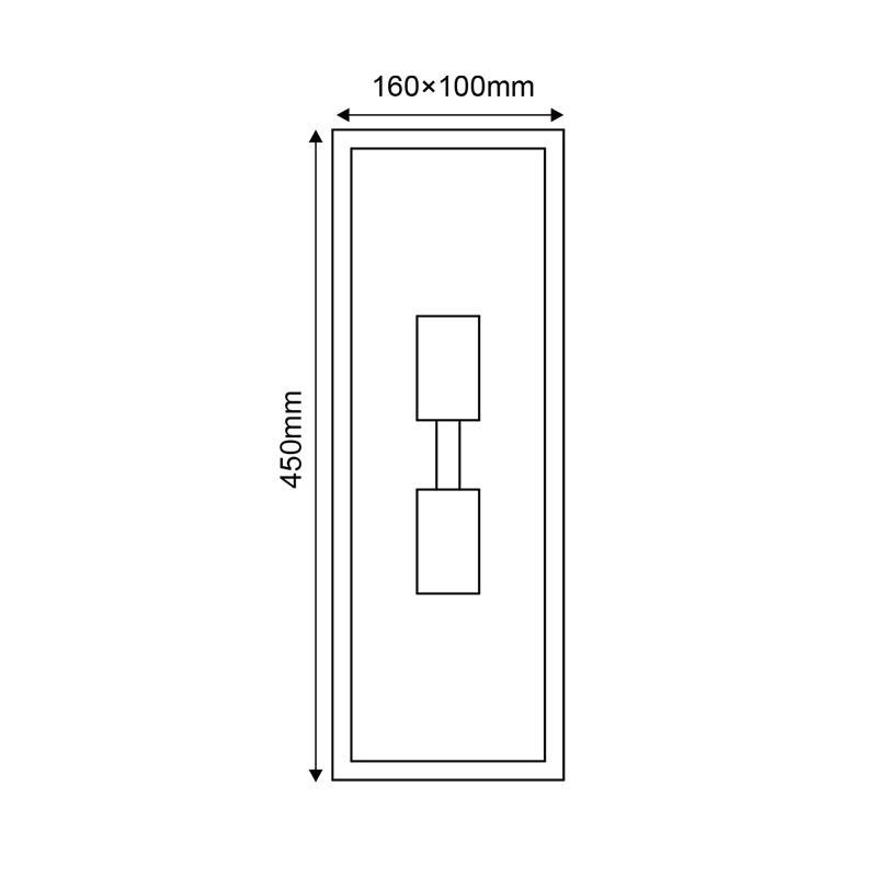 ^ΛΕΥΚΟ ΕΠΙΤΟΙΧΟ ΦΩΤΙΣΤΙΚΟ CELIA 2XE27 IP44 ΜΕ ΔΙΑΦΑΝΟ ΓΥΑΛΙ