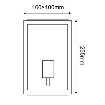 ^ΓΚΡΙ ΕΠΙΤΟΙΧΟ ΦΩΤΙΣΤΙΚΟ CELIA MINI 1XE27 IP44 ΜΕ ΔΙΑΦΑΝΟ ΓΥΑΛΙ