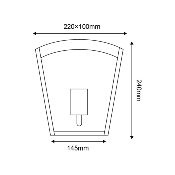^ΜΑΥΡΟ ΕΠΙΤΟΙΧΟ ΦΩΤΙΣΤΙΚΟ CELIA V 1XE27 IP44 ΜΕ ΔΙΑΦΑΝΟ ΓΥΑΛΙ ^ΜΑΥΡΟ ΕΠΙΤΟΙΧΟ ΦΩΤΙΣΤΙΚΟ CELIA V 1XE27 IP44 ΜΕ ΔΙΑΦΑΝΟ ΓΥΑΛΙ