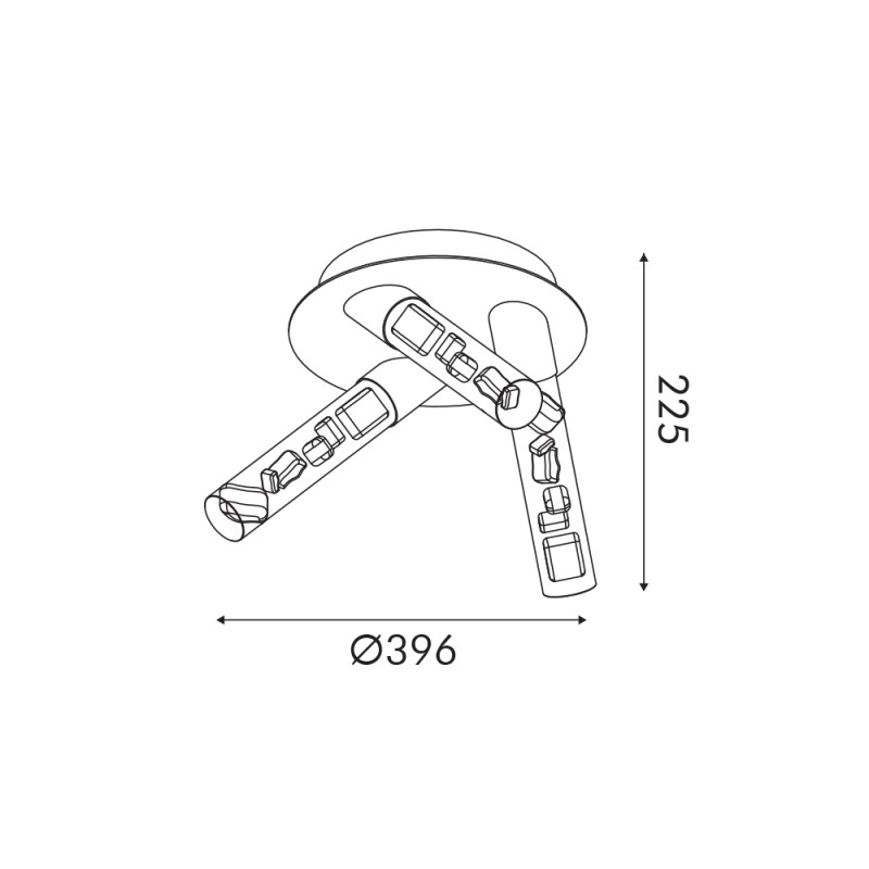 OASIS-ΦΩΤΙΣΤΙΚΟ ΟΡΟΦΗΣ ΤΡΙΦΩΤΟ ΑΜΜΩΔΕΣ ΛΕΥΚΟ ΑΛΟΥΜΙΝΙΟΥ LED COB 22W CCT 1100Lm IP20 396X396X225MM OASIS-ΦΩΤΙΣΤΙΚΟ ΟΡΟΦΗΣ ΤΡΙΦΩΤΟ ΑΜΜΩΔΕΣ ΛΕΥΚΟ ΑΛΟΥΜΙΝΙΟΥ LED COB 22W CCT 1100Lm IP20 396X396X225MM