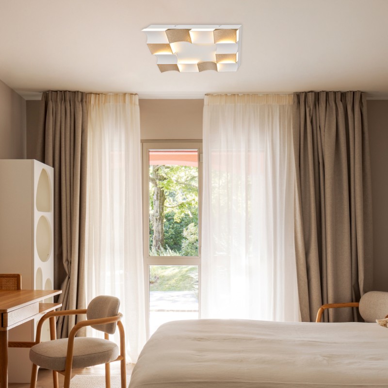 CHESSY-ΦΩΤΙΣΤΙΚΟ ΟΡΟΦΗΣ ΧΡΥΣΟ ΑΜΜΩΔΕΣ ΛΕΥΚΟ ΑΛΟΥΜΙΝΙΟΥ LED SMD 63W CCT 3150Lm IP20 422X422X55MM CHESSY-ΦΩΤΙΣΤΙΚΟ ΟΡΟΦΗΣ ΧΡΥΣΟ ΑΜΜΩΔΕΣ ΛΕΥΚΟ ΑΛΟΥΜΙΝΙΟΥ LED SMD 63W CCT 3150Lm IP20 422X422X55MM