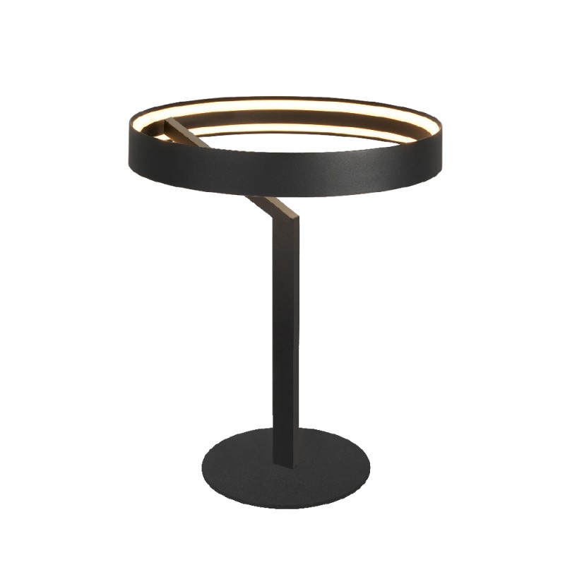 ROLLIE-ΦΩΤΙΣΤΙΚΟ ΕΠΙΤΡΑΠΕΖΙΟ ΑΜΜΩΔΕΣ ΜΑΥΡΟ ΑΛΟΥΜΙΝΙΟΥ LED SMD 29W DIMMABLE 2700K 1450LM IP20 385X485