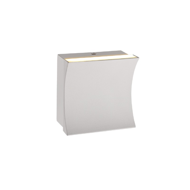 CHESSY-ΦΩΤΙΣΤΙΚΟ ΕΠΙΤΟΙΧΟ ΑΜΜΩΔΕΣ ΛΕΥΚΟ ΑΛΟΥΜΙΝΙΟΥ LED SMD 7W CCT 350LM IP20 105X105X55MM