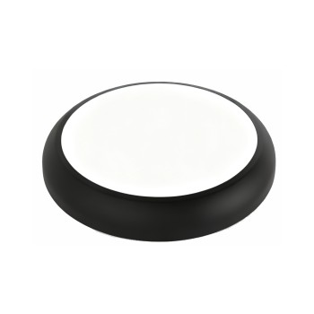 LED ΠΛΑΦΟΝ. CORDIN ΕΝΑΛΛΑΓΗΣ 16W 1920lm/14W 1680lm/8W 1000lm 220-240V 5CCT 120° IP65 Φ316x74mm ΜΑΥΡΟ