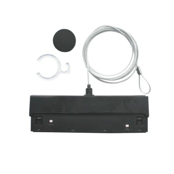  KIT ΚΡΕΜΑΣΗΣ ΓΙΑ COSMO20*B, COSMO40*B (ΜΑΥΡΟΣ ΜΑΤ ΜΑΓΝΗΤΙΚΟΣ ΑΝΤΑΠΤΟΡΑΣ+2M AΤΣΑΛΙΝΗ NTIZA ME ΚΛΙΠ)