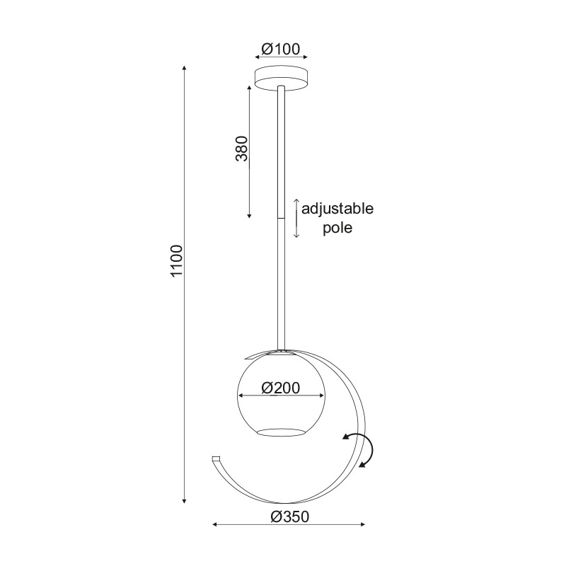 ΚΡΕΜΑΣΤΟ Φ/Σ 1ΧΕ27 ΜΕΤΑΛΛΙΚΟ ΧΡΥΣΟ+ΠΕΡΛΕ ΓΥΑΛΙ Φ35ΧΗ100CM IPARELLE ΚΡΕΜΑΣΤΟ Φ/Σ 1ΧΕ27 ΜΕΤΑΛΛΙΚΟ ΧΡΥΣΟ+ΠΕΡΛΕ ΓΥΑΛΙ Φ35ΧΗ100CM IPARELLE