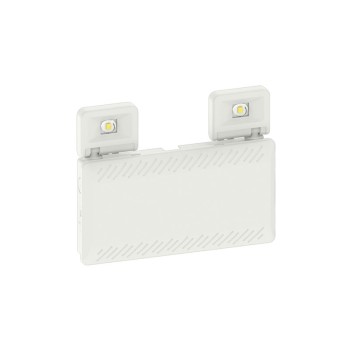 Φ/Σ ΑΣΦΑΛΕΙΑΣ LED ΜΗ ΣΥΝΕΧΟΥΣ IP65 2X2W 3HRS 500LM 6000K 230VAC, ΜΕ ΚΟΥΜΠΙ ΔΟΚΙΜΗΣ & SELF TEST