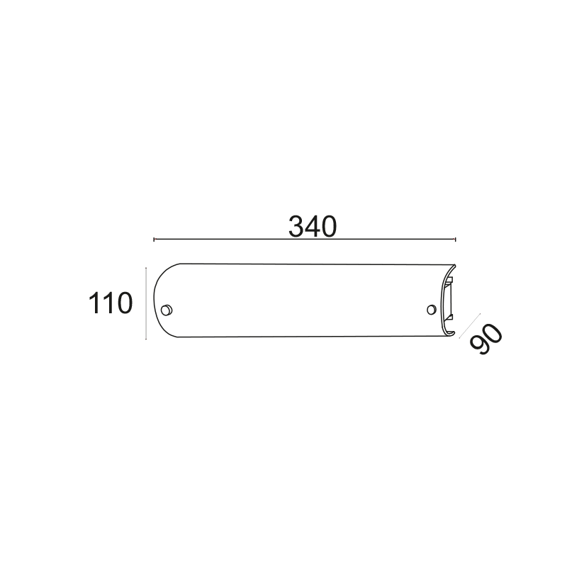 ΑΠΛΙΚΑ 2X40W E14 11X9X35cm MAN ΑΠΛΙΚΑ 2X40W E14 11X9X35cm MAN