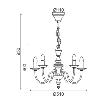 ΚΡΕΜΑΣΤΟ Φ/Σ 5ΧΕ14 ΜΕΤΑΛΛΙΚΟ ΠΑΤΙΝΑ ΠΡΑΣΙΝΟ Φ51ΧΗ95CM ACCRA ΚΡΕΜΑΣΤΟ Φ/Σ 5ΧΕ14 ΜΕΤΑΛΛΙΚΟ ΠΑΤΙΝΑ ΠΡΑΣΙΝΟ Φ51ΧΗ95CM ACCRA