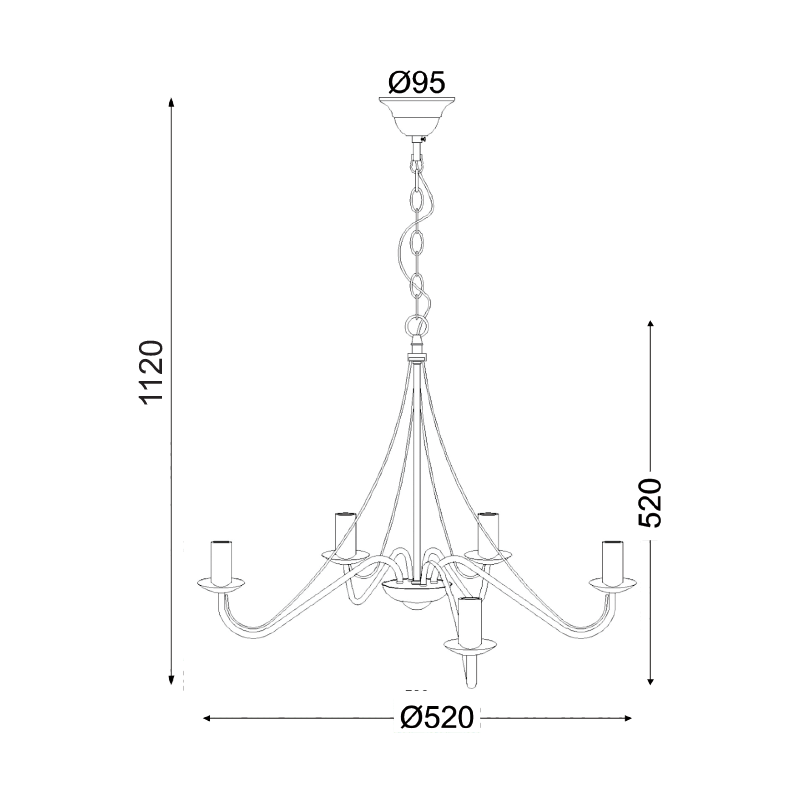 ΚΡΕΜΑΣΤΟ ΚΑΦΕ ΜΕΤΑΛΛΙΚΟ 5ΧΕ14 PALMYRA ΚΡΕΜΑΣΤΟ ΚΑΦΕ ΜΕΤΑΛΛΙΚΟ 5ΧΕ14 PALMYRA