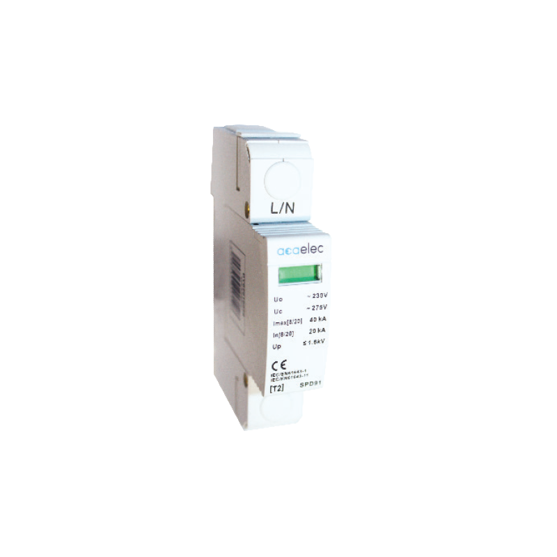 SPD SURGE PROTECTION T2 TYPE 3P+N 20kA SPD SURGE PROTECTION T2 TYPE 3P+N 20kA