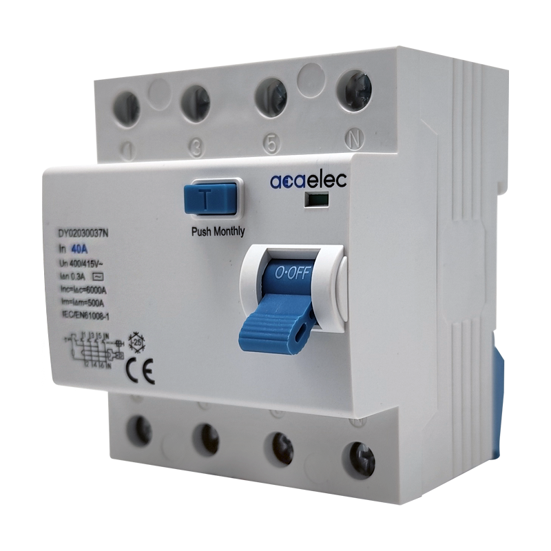 RCCB 4x40A 300mA 4M AC-Type