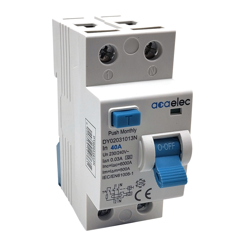 RCCB 2x40A 30mA 2M A-Type
