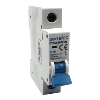 MCB 1P C25 4,5KA 1M