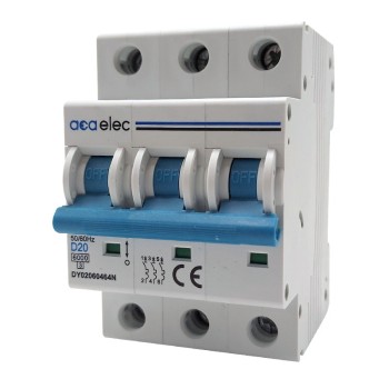 MCB 3P D20 6KA 3M