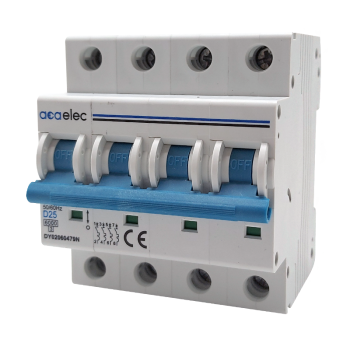 MCB 4P C25 6KA 4M
