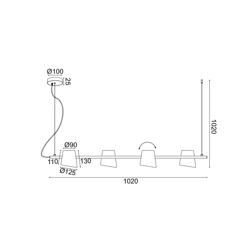 NETTO ΚΡΕΜΑΣΤΟ Φ/Σ 4ΧΕ14 ΧΡΩΜΙΟ ΜΕΤΑΛΛΙΚΟ 27Χ102ΧΗ120CM AYRAN NETTO ΚΡΕΜΑΣΤΟ Φ/Σ 4ΧΕ14 ΧΡΩΜΙΟ ΜΕΤΑΛΛΙΚΟ 27Χ102ΧΗ120CM AYRAN