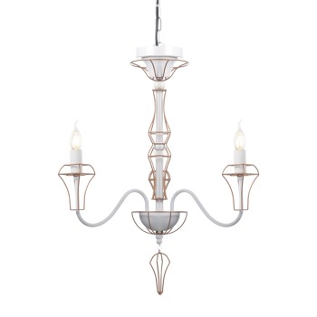 NETTO ΚΡΕΜΑΣΤΟ Φ/Σ 3ΧΕ14 ΜΕΤΑΛΛΙΚΟ ΛΕΥΚΟ+ΧΡΥΣΟ ΣΥΡΜΑ Φ55ΧΗ109CM