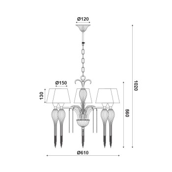 NETTO ΚΡΕΜ Φ/Σ5ΧΕ14ΜΕΤΑΛ ΛΕΥΚ-ΧΡΥΣ+ΑΜΠ+ΓΥΑΛ+ΑΛΥΣ ROSEGOLD Φ61ΧΗ102 PALERMO