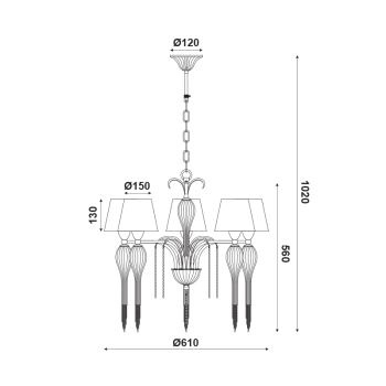 NETTO ΚΡΕΜ Φ/Σ5ΧΕ14ΜΕΤΑΛ ΛΕΥΚ-ΧΡΥΣ+ΑΜΠ+ΓΥΑΛ+ΑΛΥΣ ROSEGOLD Φ61ΧΗ102 PALERMO