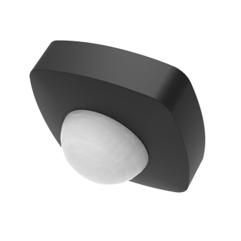 ΑΝΙΧΝΕΥΤΗΣ ΠΑΡΟΥΣΙΑΣ ΟΡΟΦΗΣ 230V IP54 360° 2-25m ΜΑΥΡΟΣ