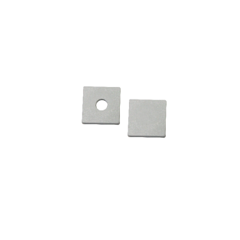 SET OF WHITE PLASTIC END CAPS FOR P124, 1PC WITH HOLE & 1PC WITHOUT HOLE SET OF WHITE PLASTIC END CAPS FOR P124, 1PC WITH HOLE & 1PC WITHOUT HOLE