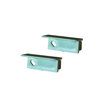 SET OF PLASTIC END CAPS FOR P168, 2 PCS WITH HOLE SET OF PLASTIC END CAPS FOR P168, 2 PCS WITH HOLE