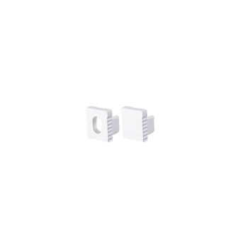 SET OF WHITE PLASTIC END CAPS FOR P178 1PC WITH HOLE & 1PC WITHOUT HOLE SET OF WHITE PLASTIC END CAPS FOR P178 1PC WITH HOLE & 1PC WITHOUT HOLE