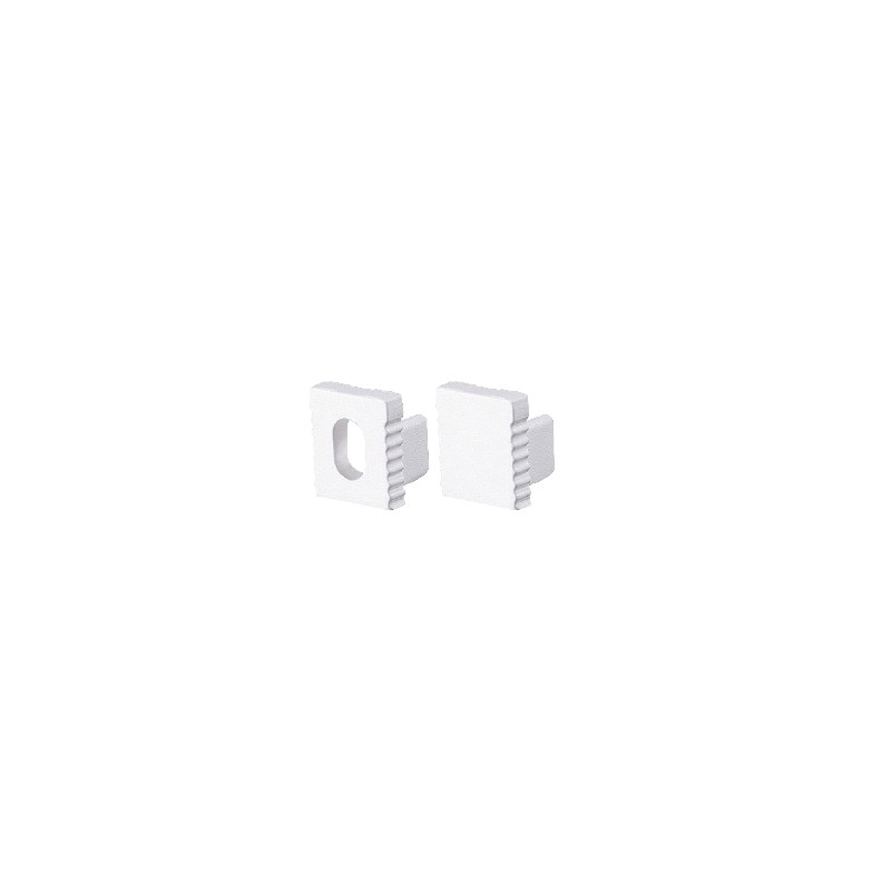 SET OF WHITE PLASTIC END CAPS FOR P178 1PC WITH HOLE & 1PC WITHOUT HOLE SET OF WHITE PLASTIC END CAPS FOR P178 1PC WITH HOLE & 1PC WITHOUT HOLE