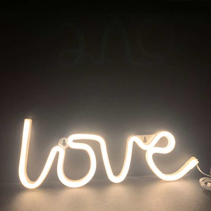 LOVE, 118 NEON LED ΛΑΜΠΑΚΙΑ ΜΕ ΜΠΑΤΑΡΙΑ (3xAA)/USB, WW, IP20, 35.5x2x13cm LOVE, 118 NEON LED ΛΑΜΠΑΚΙΑ ΜΕ ΜΠΑΤΑΡΙΑ (3xAA)/USB, WW, IP20, 35.5x2x13cm