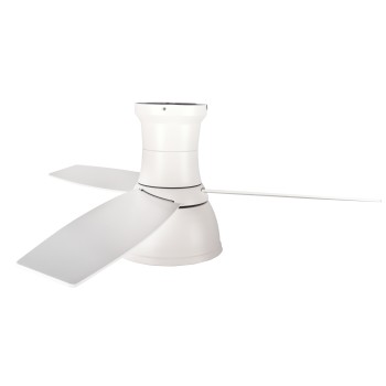  ΑΝΕΜΗΣΤΗΡΑΣ ΟΡΟΦΗΣ DIM ΜΑΤ ΛΕΥΚΟ 3 ΠΤΕΡΥΓΙΑ ΚΟΝΤΡΑ ΠΛΑΚΕ ΤΗΛΕΧΕΙΡΙΣΤΗΡΙΟ ΧΡΟΝΟΔΙΑΚΟΠΤΗ 22W CCT 35W