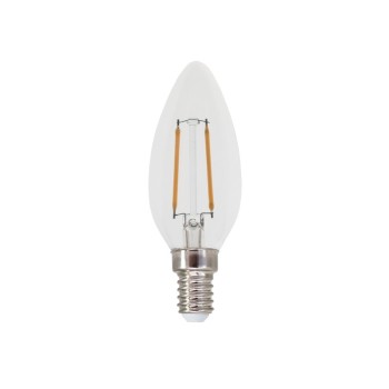 LED FILAMENT E14 C35 2W 4000K 230V AC 260LM RA80